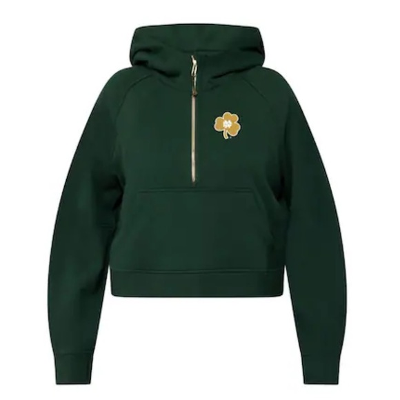 Lululemon Notre Dame Fighting Irish Zip Up Hoodie - Picture 1 of 5